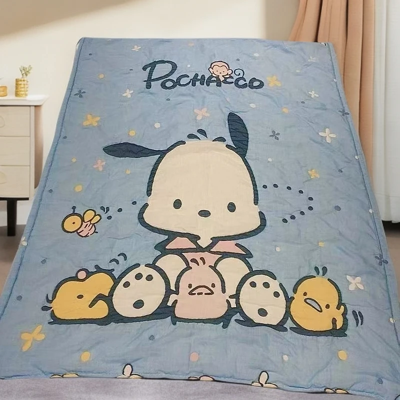 【小狗乐园】120*150cm A类全棉纱布牛奶泡芙被