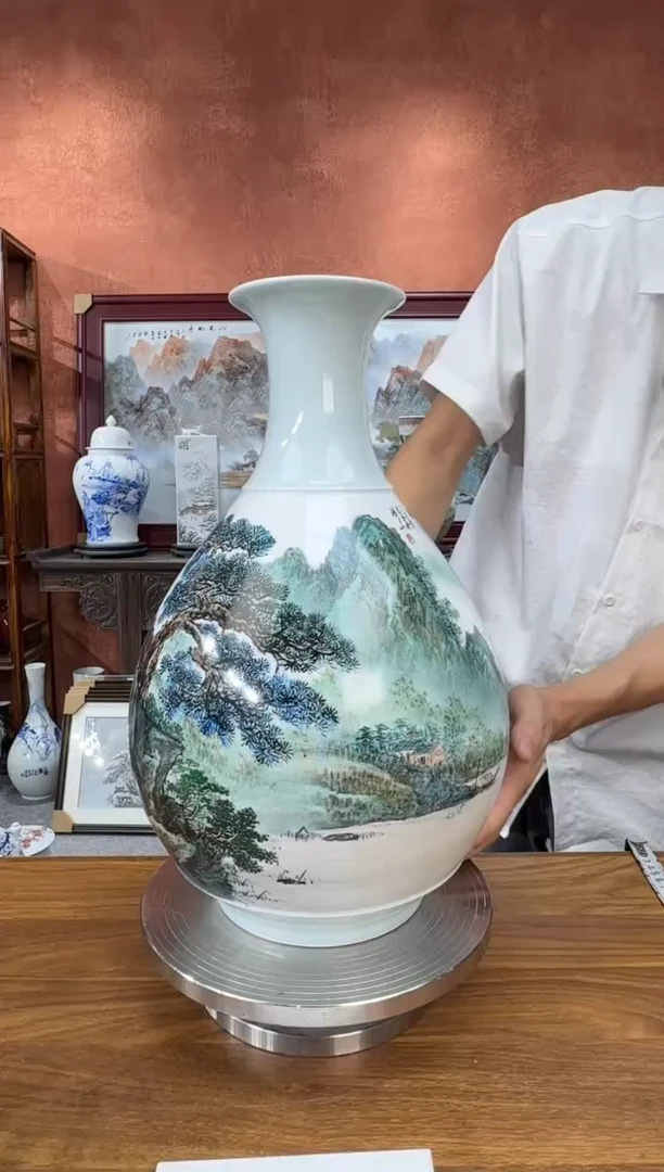 吴义松陶盟手工手绘陶瓷编码：