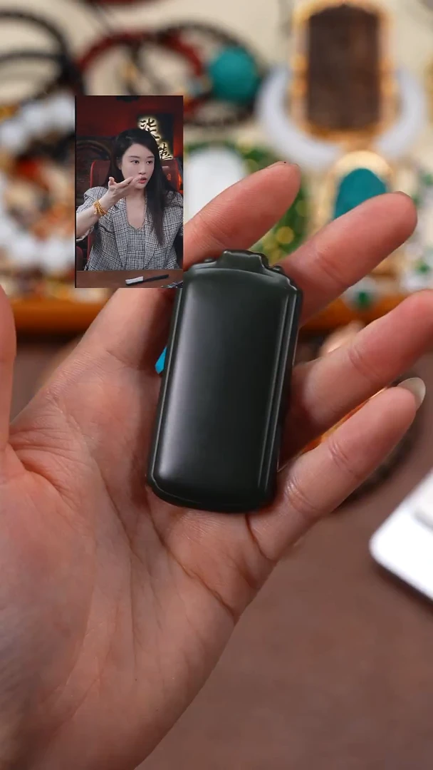 吊坠(不含链)未镶嵌和田玉3*2柒禧文玩回血好物