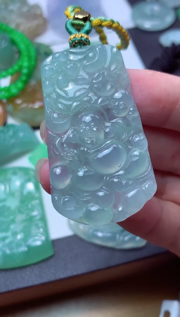 翡翠未镶嵌颈饰天然翡翠