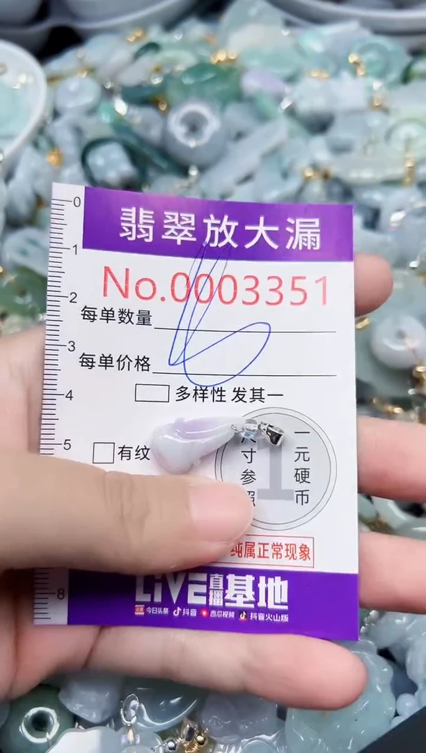 颈饰未镶嵌翡翠3351