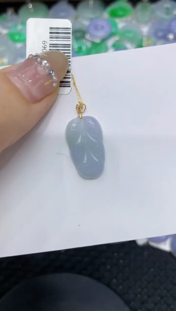 【闪购商品】翡翠颈饰18K金镶嵌222222222