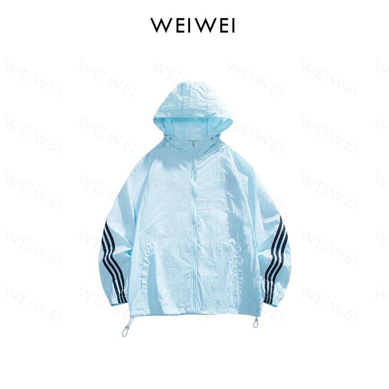 夏季新款时尚宽松男女同款日常通勤运动户外皮肤衣防晒衣