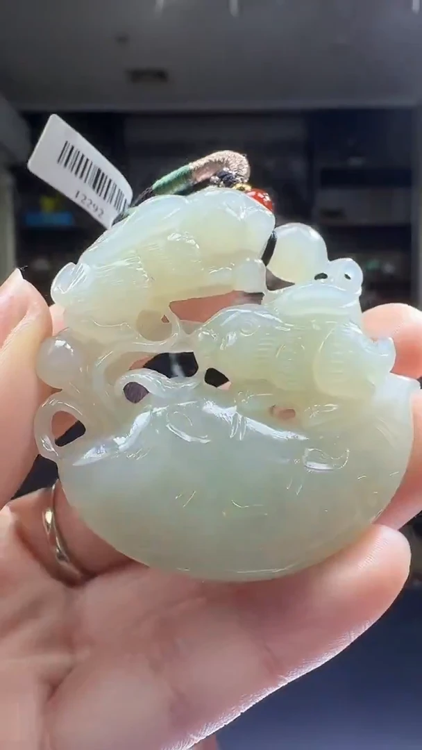 颈饰未镶嵌和田玉52039