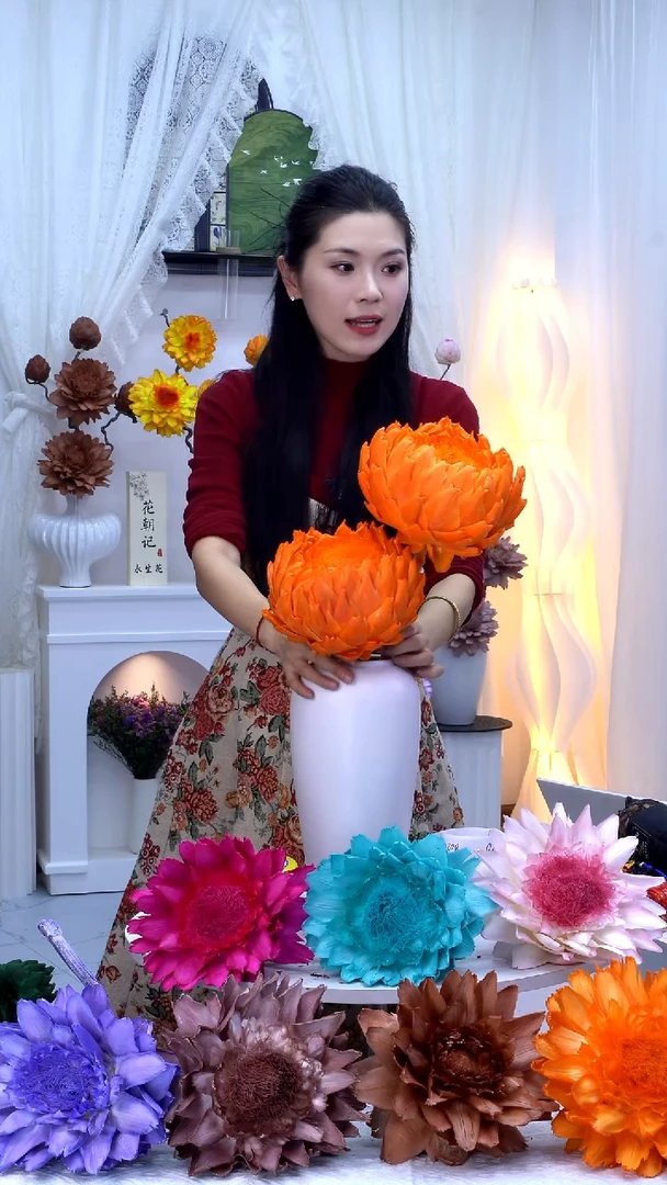 永生洋蓟爱马仕橙2头0200