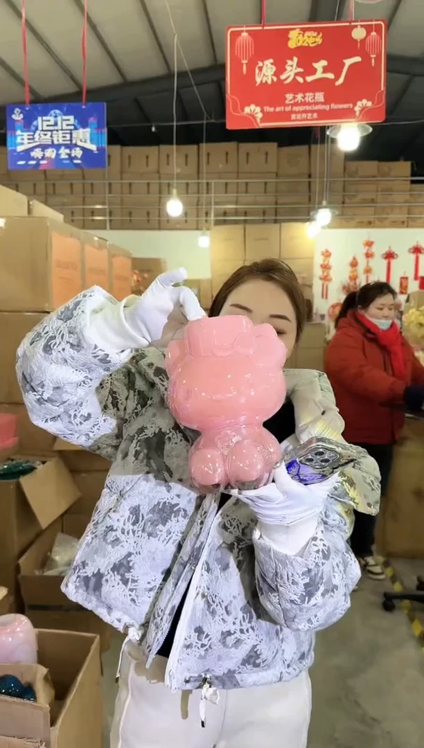 【闪购商品】无铅玻璃悠悠T-花器-51早