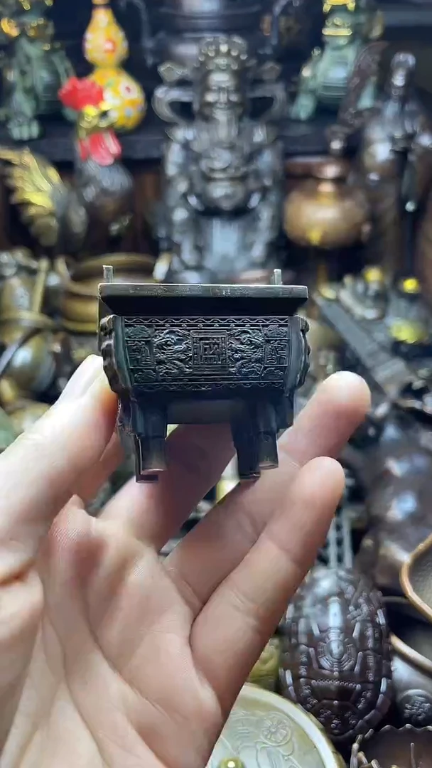 闪购链接，点击下单，有运费险，铜摆件