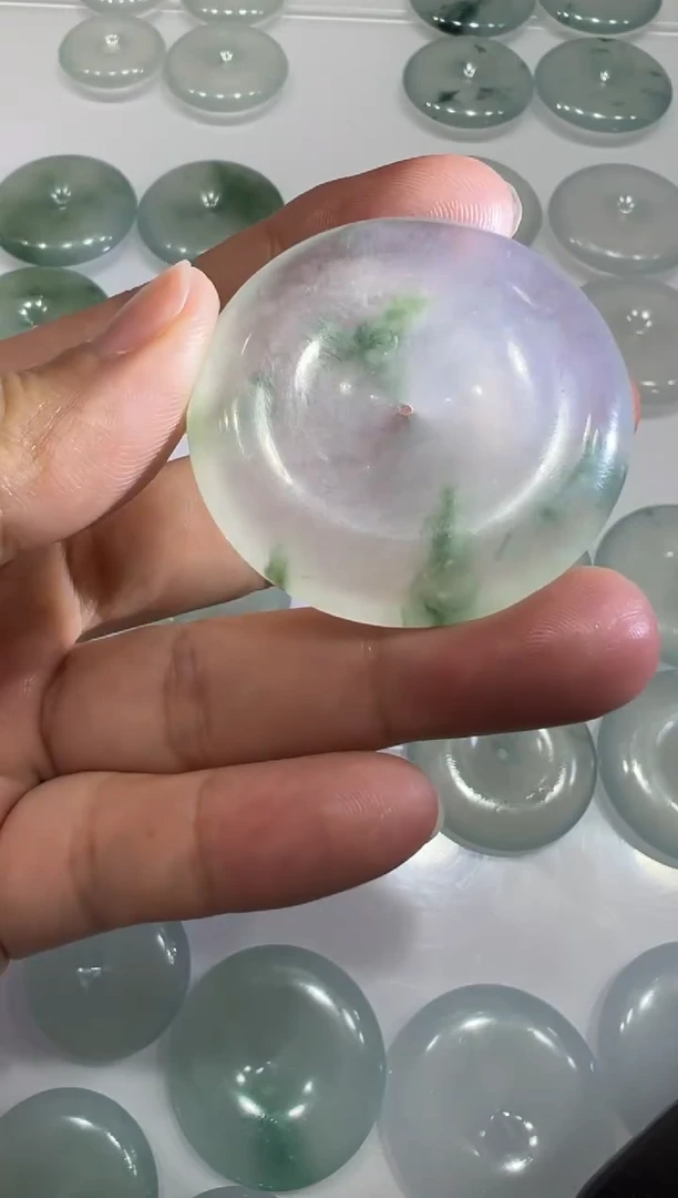 未镶嵌定制翡翠扣子
