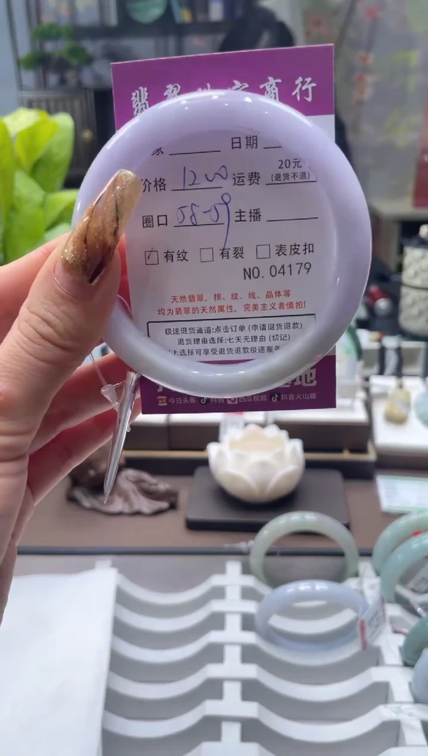 未镶嵌手镯翡翠4179****