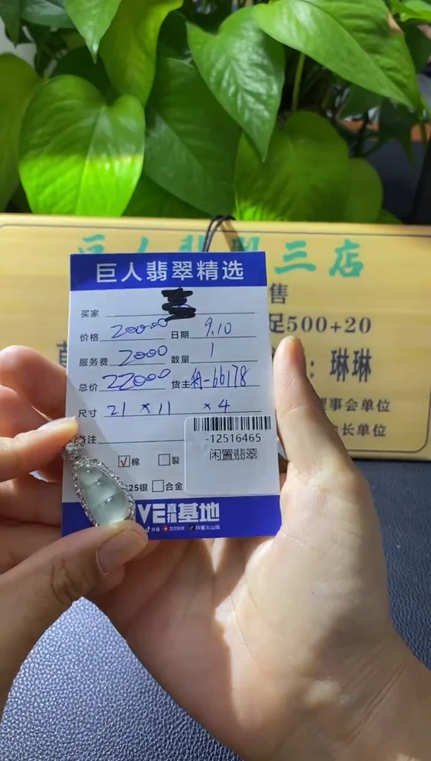 颈饰18K金镶嵌翡翠多人-12516465