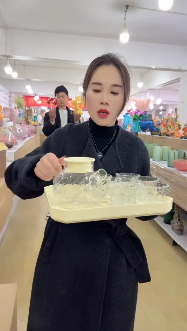 【闪购商品】无铅玻璃美全花器-q-早18