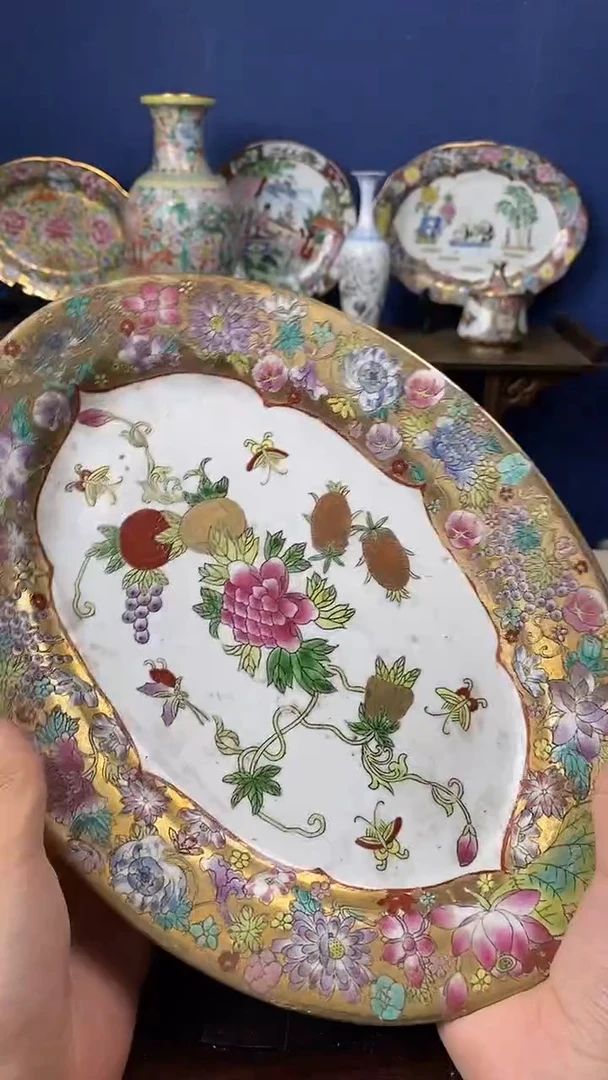其他微瑕景德镇窑厂瓷摆件单件