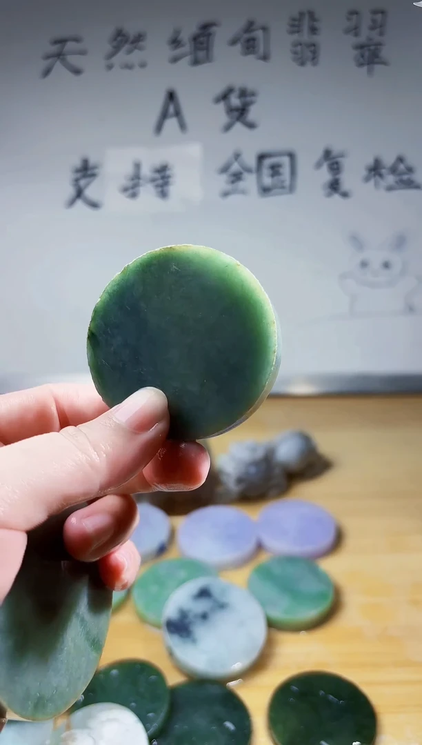 颈饰未镶嵌翡翠翡翠A货 丹770
