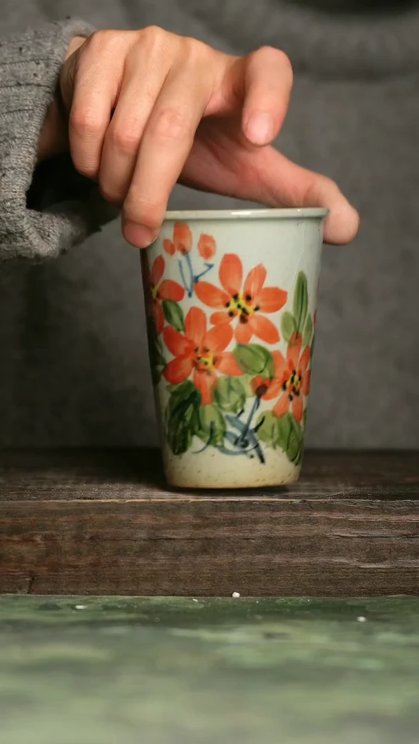 【闪购商品】青诗集手工手绘瓷器