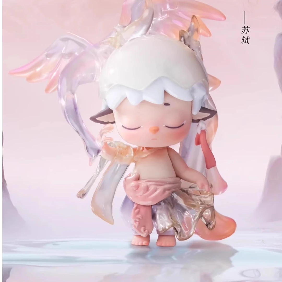 正版MIMI风华录系列盲盒新国风潮玩手办公仔女生礼物桌面车载摆件