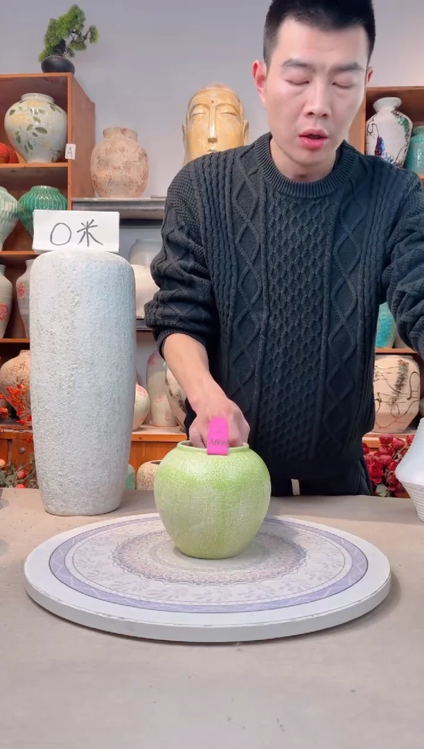 瓶陶瓷花瓶 无花  福利 a608