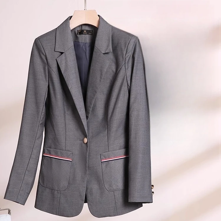 休闲时尚女士西装外套工作服学院风西服