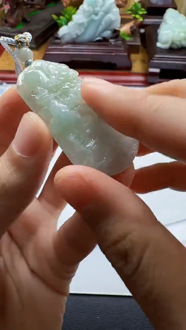 吊坠(不含链)未镶嵌翡翠1