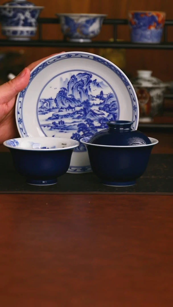 景德镇手工手绘的15