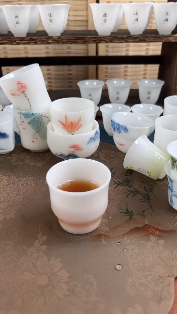 优质瓷土茶具单品上新