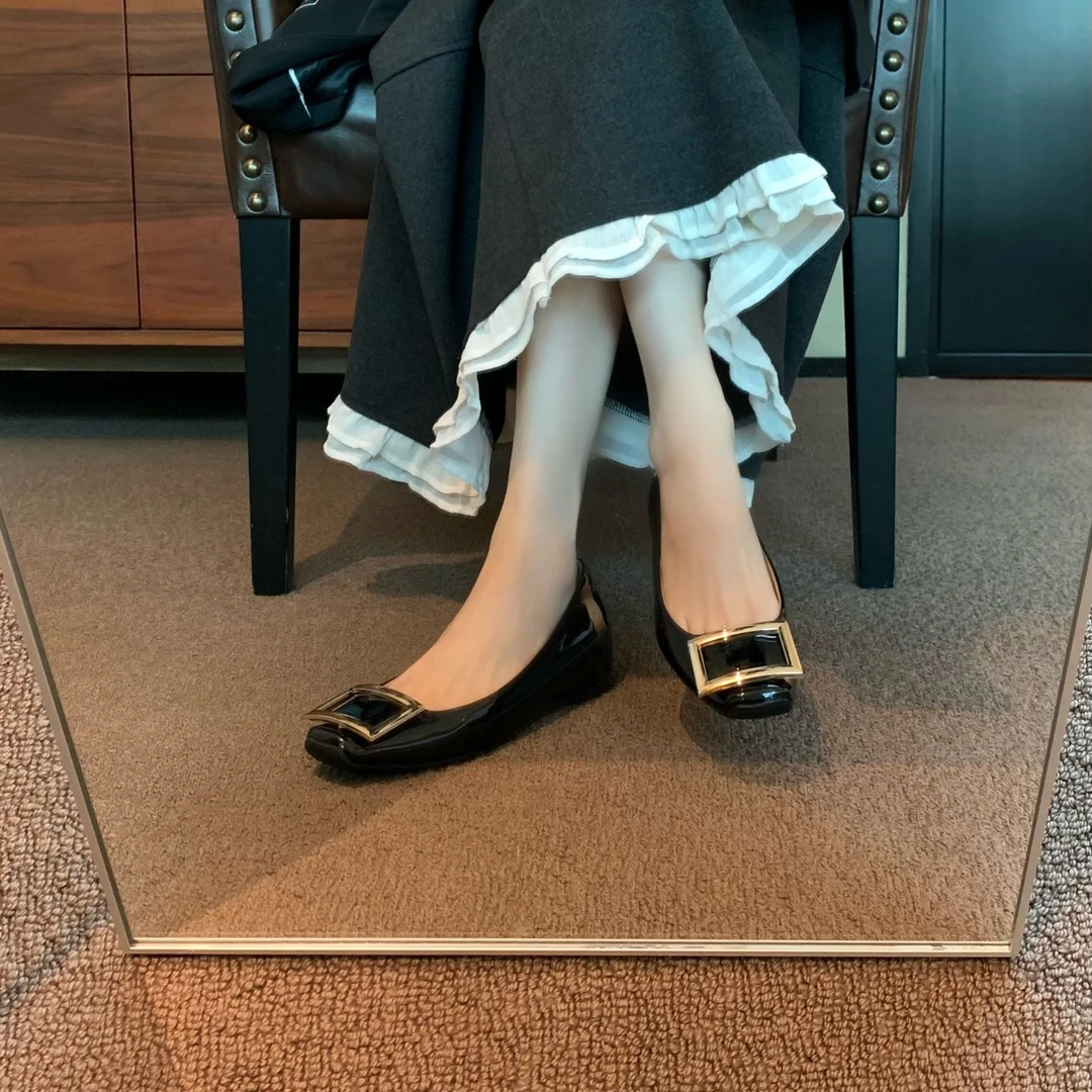 【果果专属】品牌撤柜女士单鞋休芭蕾鞋时尚平底女鞋