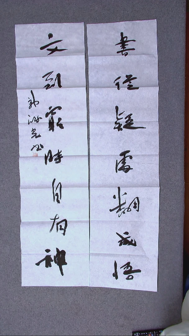 书法郭鸿光银川八平尺138*34*2