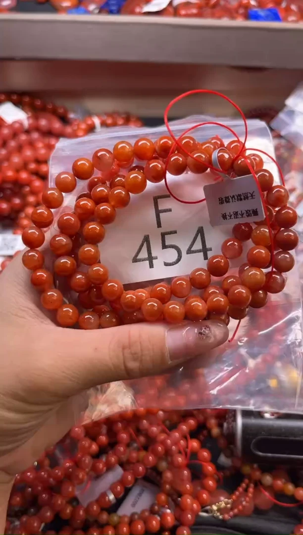 南红玛瑙未镶嵌珠宝奇石F454-7