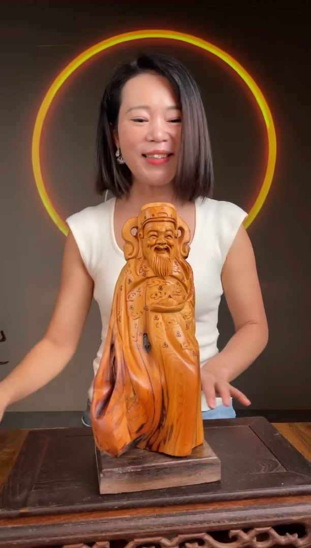 柏木（崖柏）手工摆件,先抢先得! 编号:92