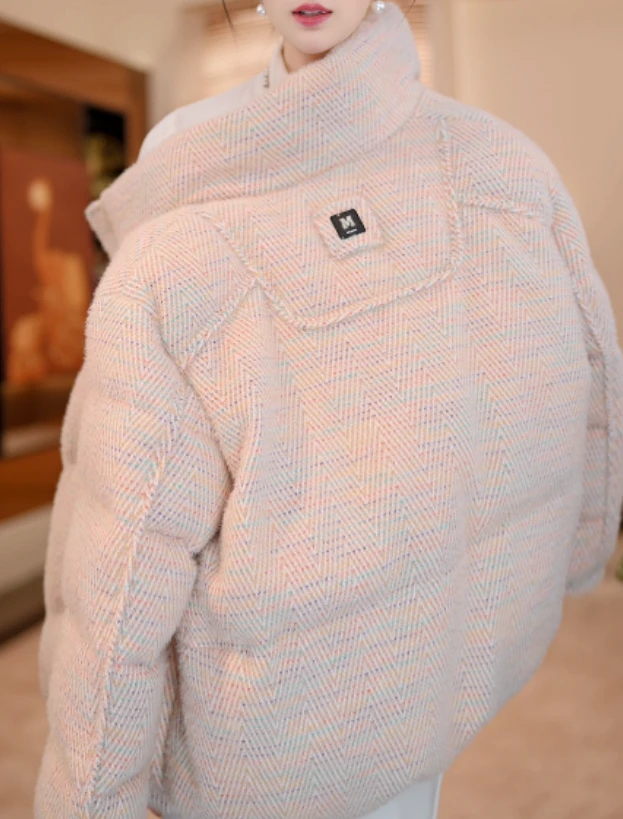 小常--2025新款女装保暖小香风羽绒服W55Q41432