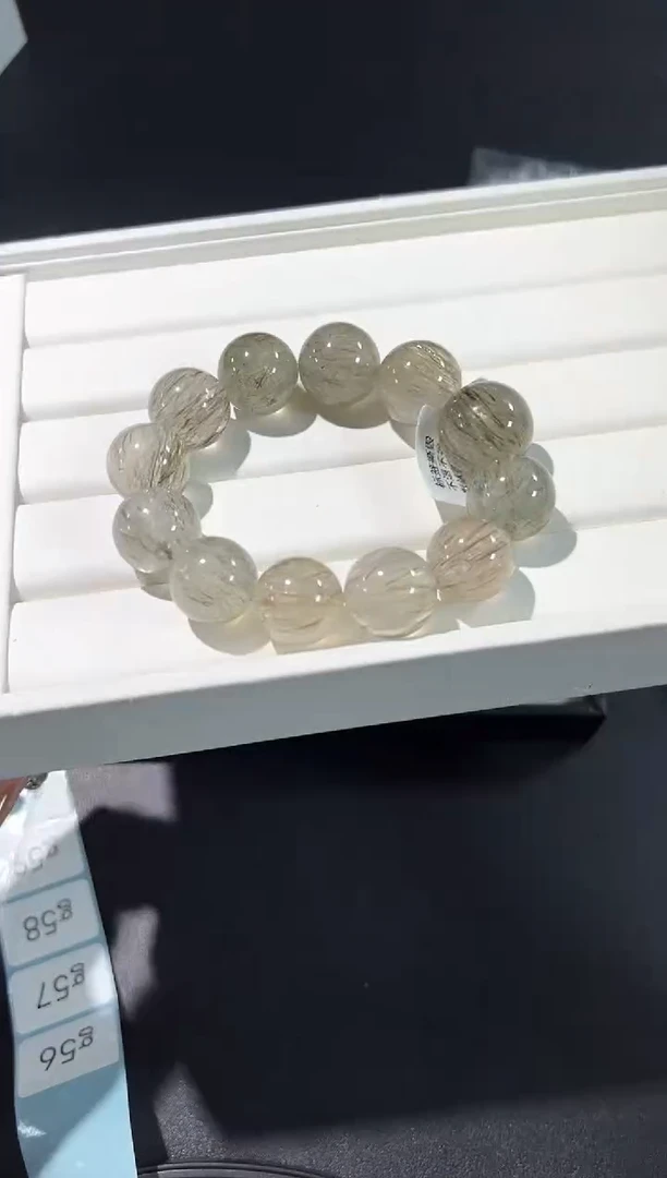 未镶嵌手链水晶57g多样性发其一【1条】默认微瑕13mm