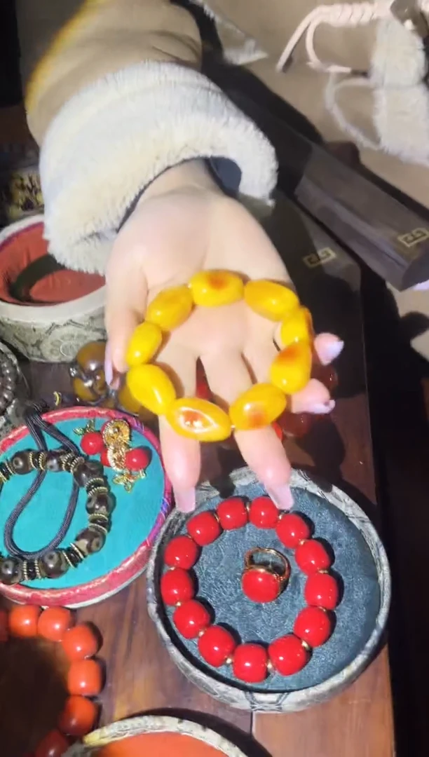 【闪购商品】蜜蜡手链未镶嵌77合合合合合合合合