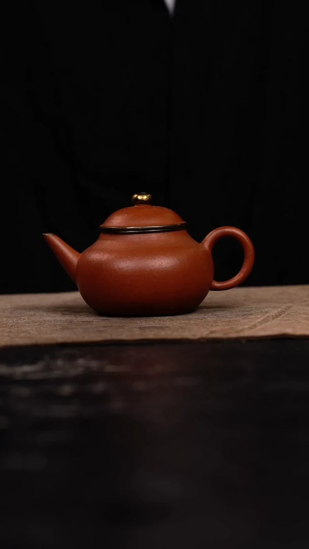 茶壶紫砂原矿手工壶118CC