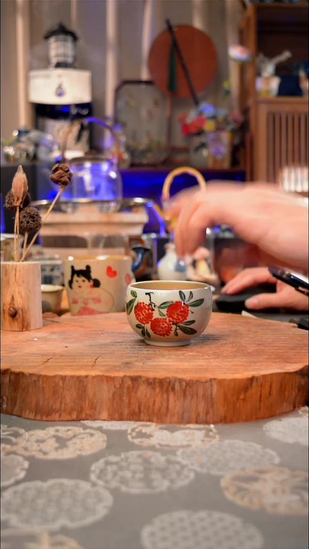 【闪购商品】杯子荔枝手工手绘手工手绘
