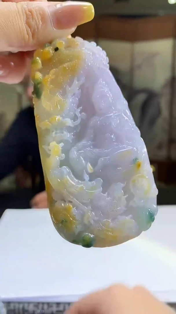 未镶嵌定制翡翠38/1227/W/观音