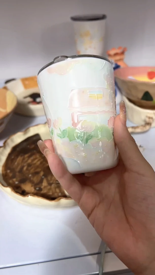 摆件景德镇陶瓷手作D21