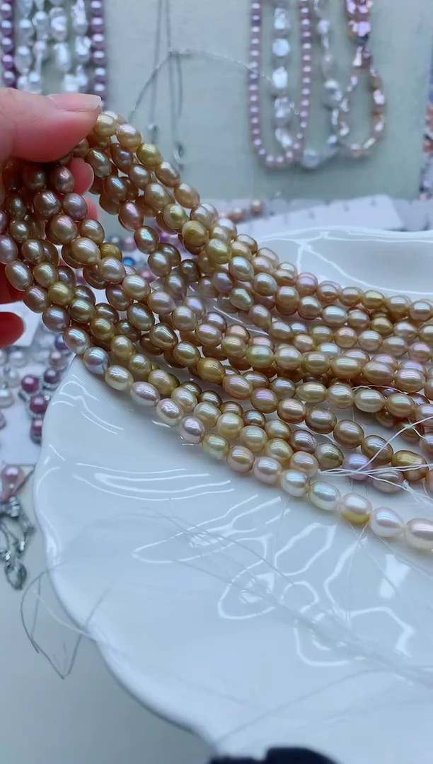 淡水珍珠未镶嵌颈饰淡水珍珠项链多样性发其一