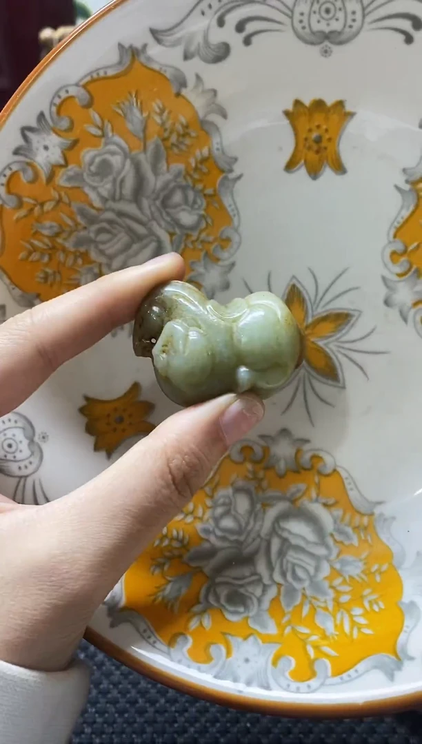 瓷片瓷片 瓷器 摆件 1个