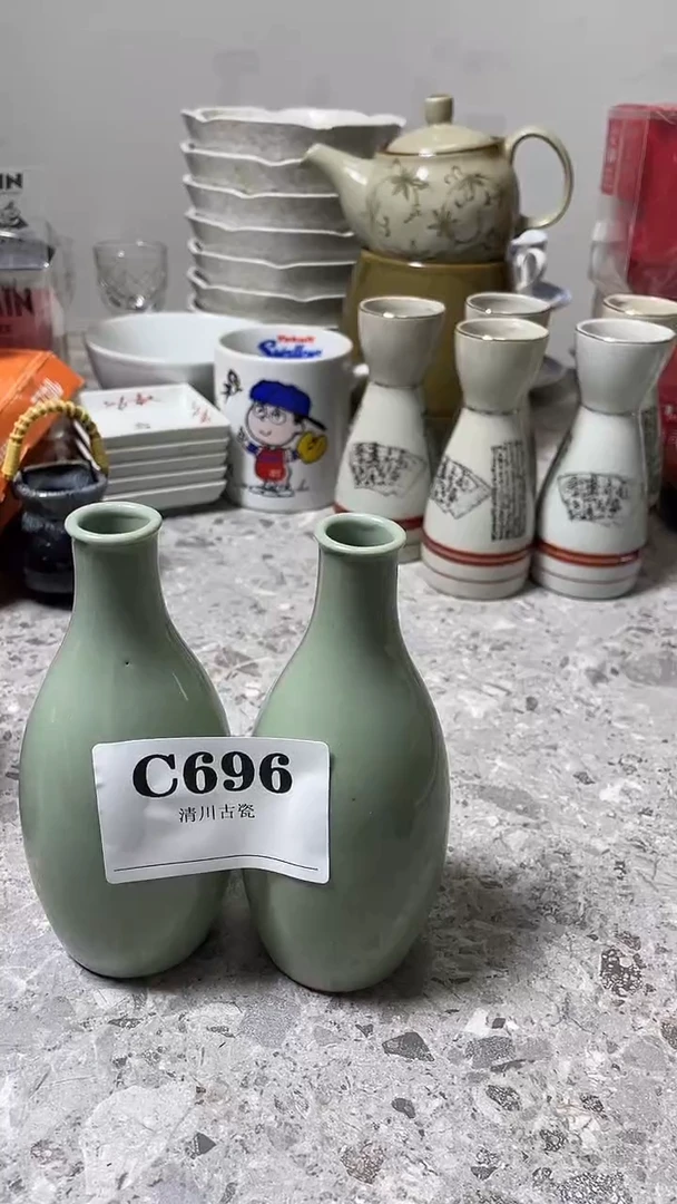 瓷片开**艺默认微瑕回流古瓷696