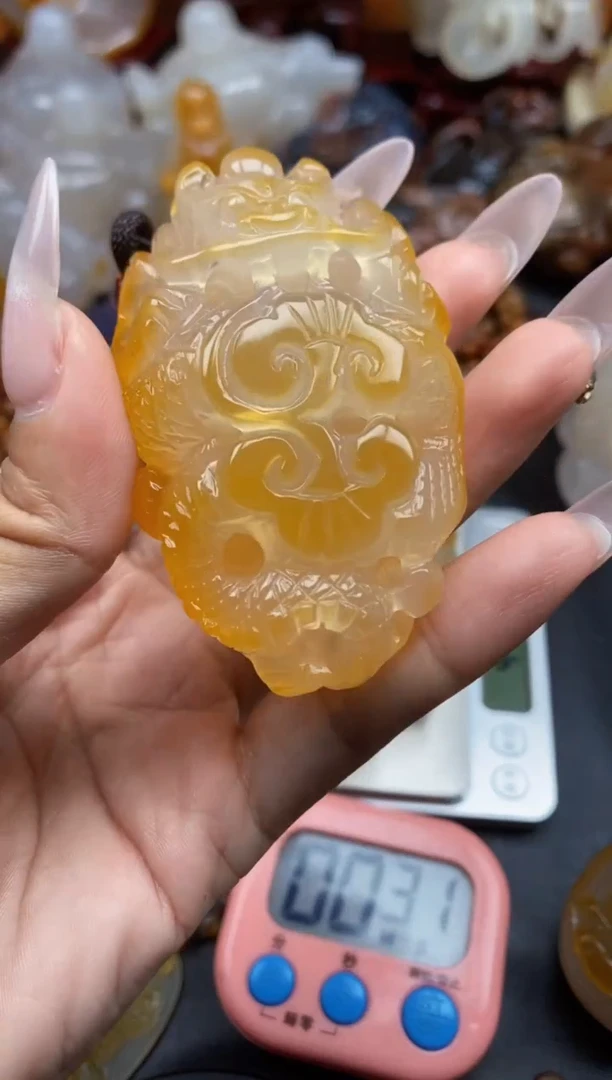 【闪购商品】玛瑙/玉髓颈饰未镶嵌ll