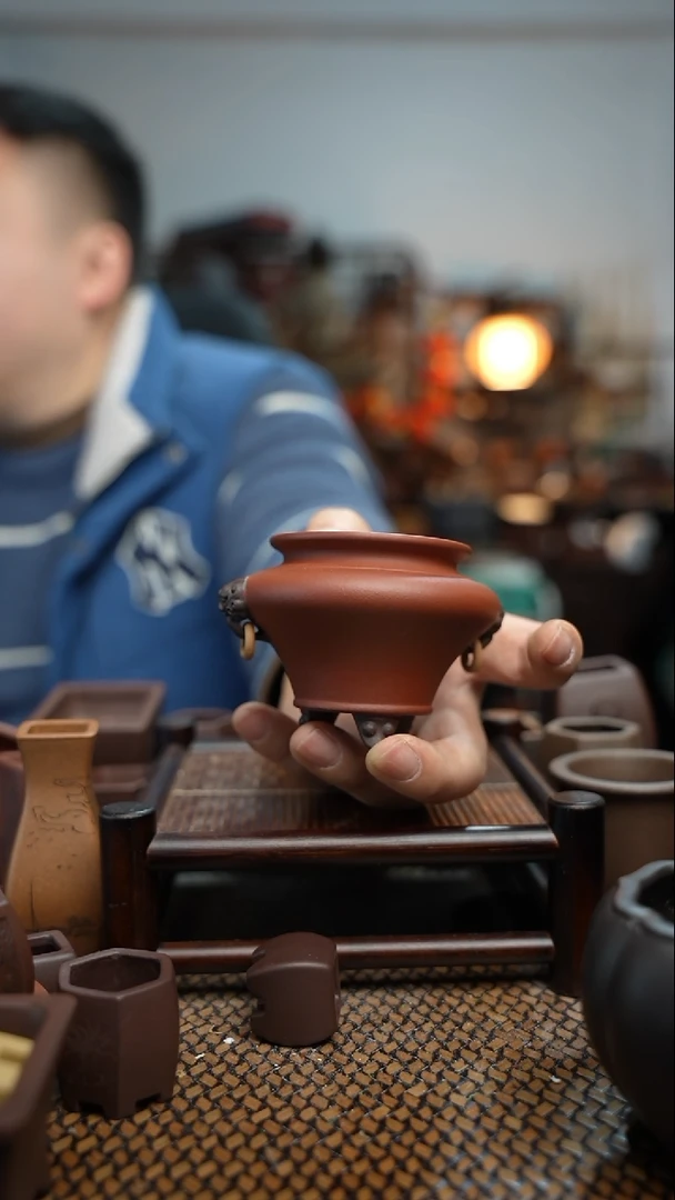 【闪购商品】紫砂花盆長木軒精品紫砂