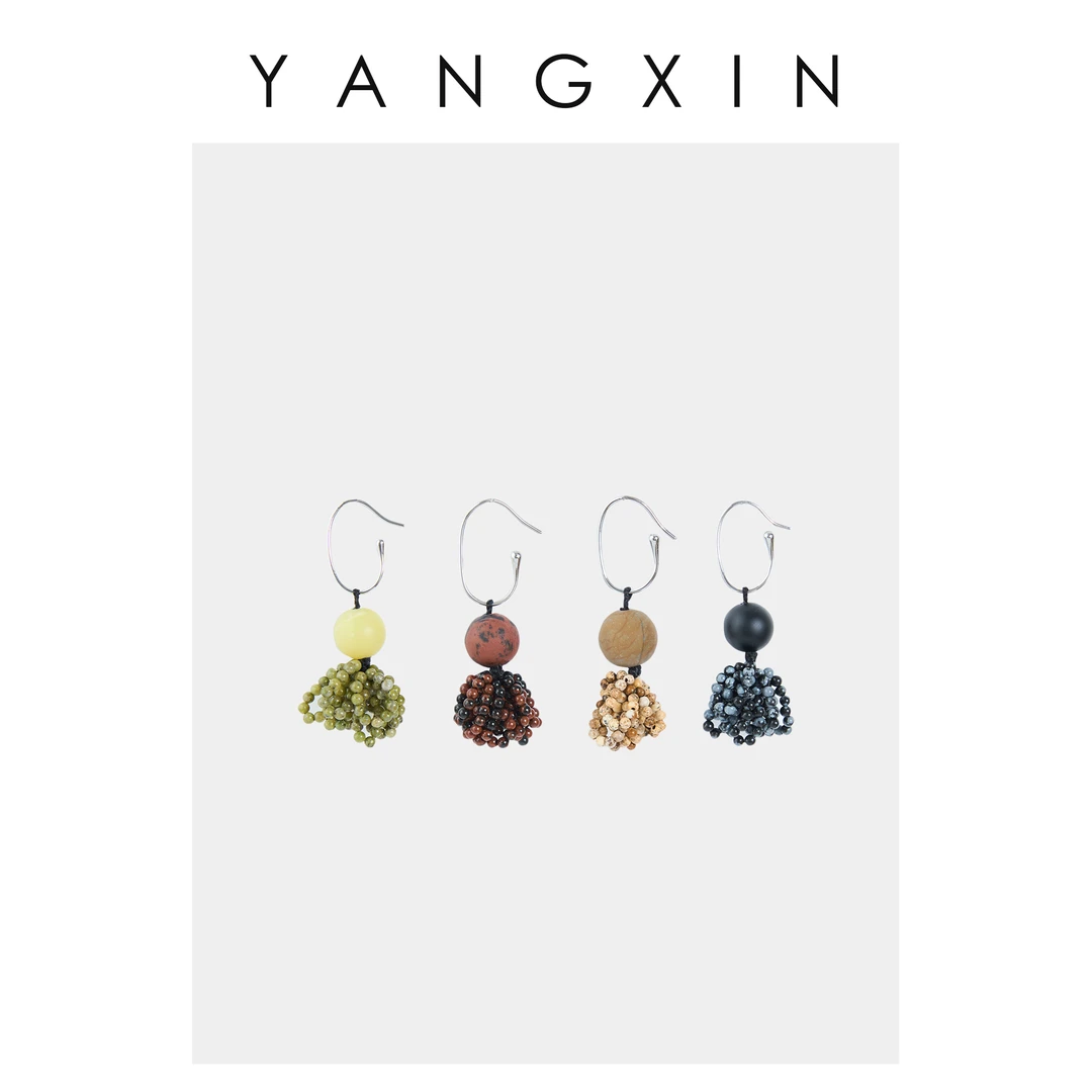 非金属仿珍珠耳饰 【无龄·杨昕】“古典轻巧”复古设计款耳坠SP03111