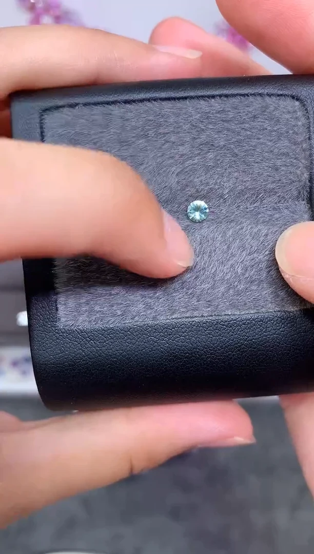 蓝宝石裸石未镶嵌圆切 蓝宝石 0.23ct