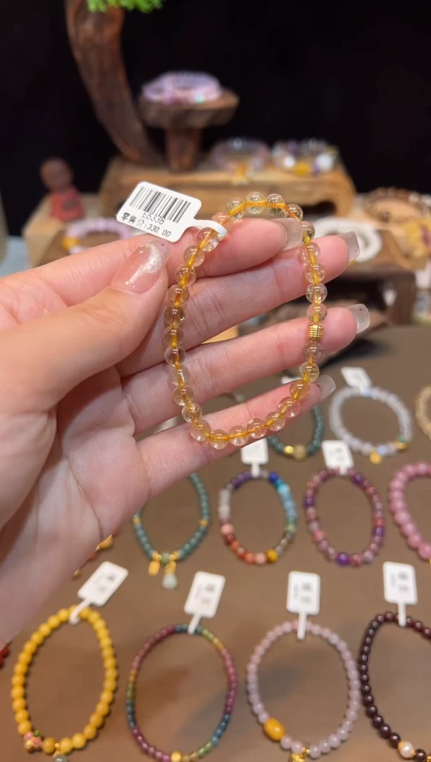 【闪购商品】水晶手链未镶嵌手饰@@E6338