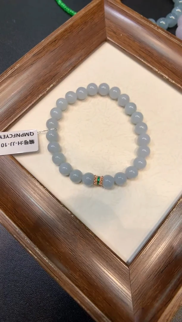 未镶嵌手串翡翠手串