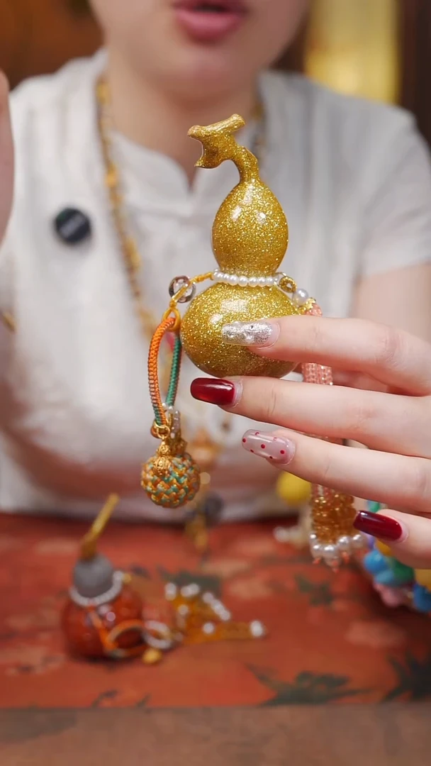 444漆艺工艺小葫芦128