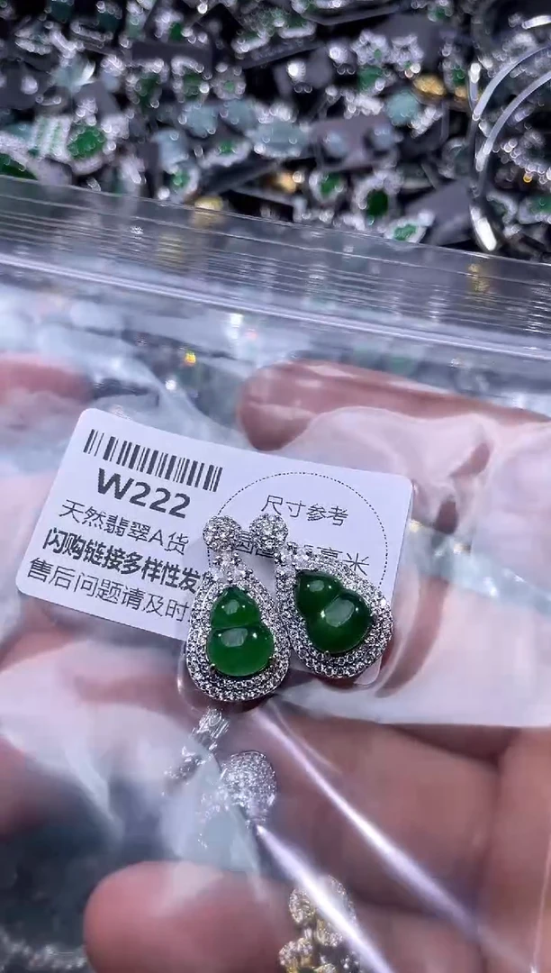 【闪购商品】翡翠颈饰未镶嵌W222多样性发其一