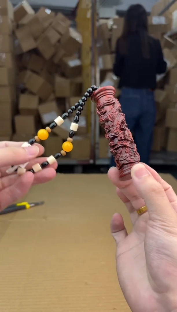 禧一文玩木作类材质手串无礼盒