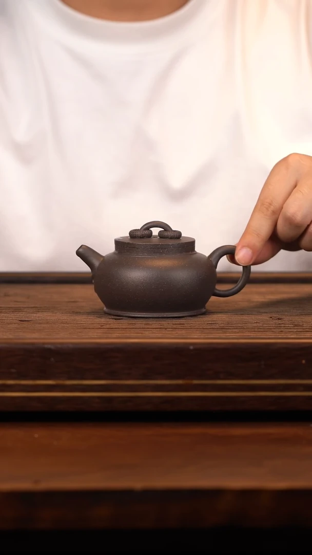 茶壶紫砂大蕴双圈