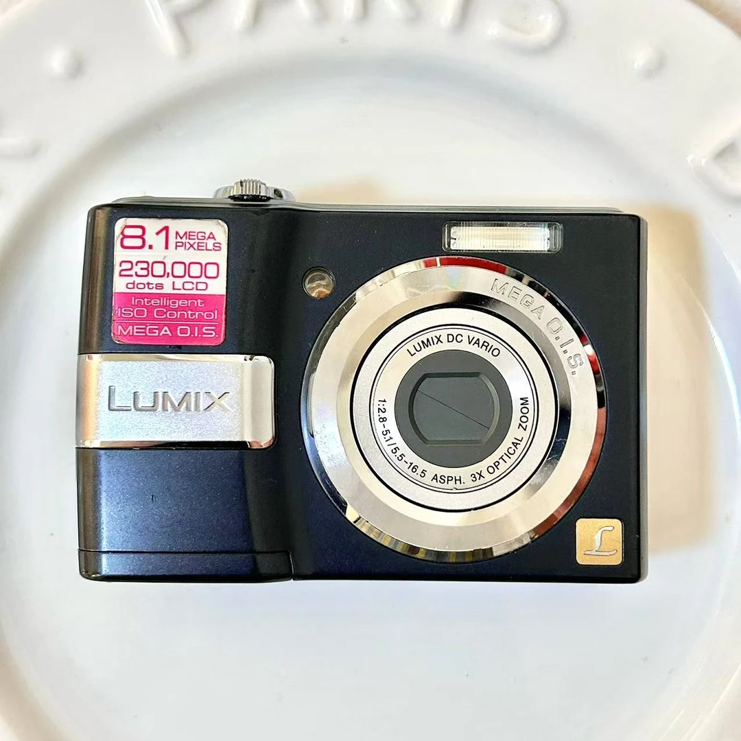9新 Panasonic/松下 LS80 黑色 800w像素3倍光变 冷白皮复古ccd
