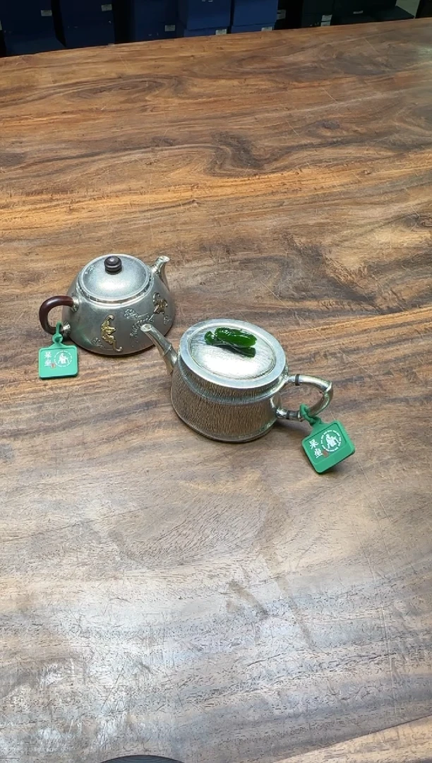 無*呆坐 竖纹磨砂 风蝉壶